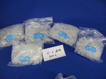 絶縁キャップセット(色混在1590個以上入)(黄・青・白・赤・透明・緑) V-2