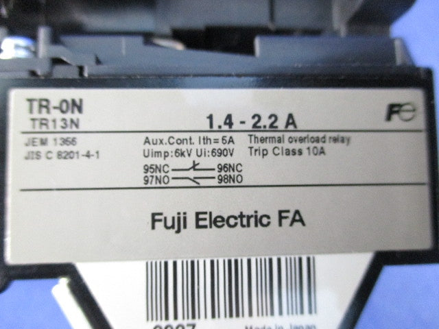 電磁開閉器100V SC-03+TR-0N