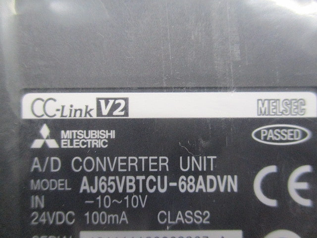 CC-Link V2 アナログ入力ユニット AJ65VBTCU-68ADVN