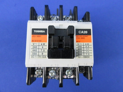 電磁接触器 200V CA20