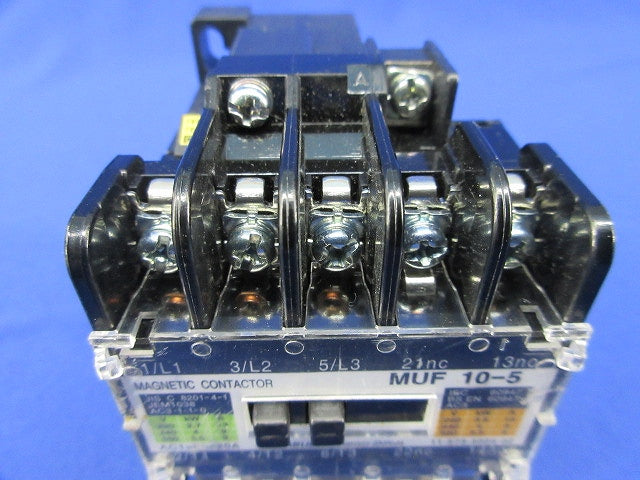 電磁接触器 200V(キズ汚れ有) MUF10-5