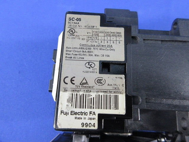 電磁開閉器 200V SC-05