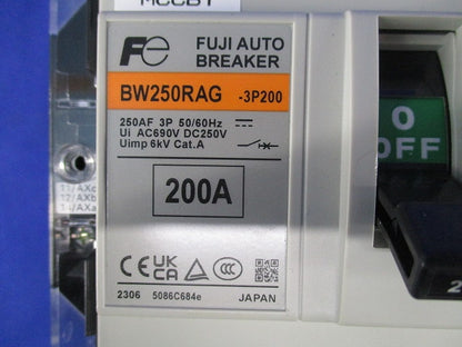オートブレーカ3P200A BW250RAG