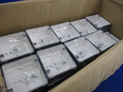 埋込四角アウトレットボックス 中形四角(浅型)(29個入) CDO-4A