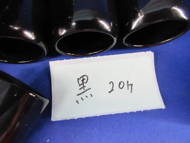端末キャップセット(混在63個入)(白・黒・青・赤) V-200