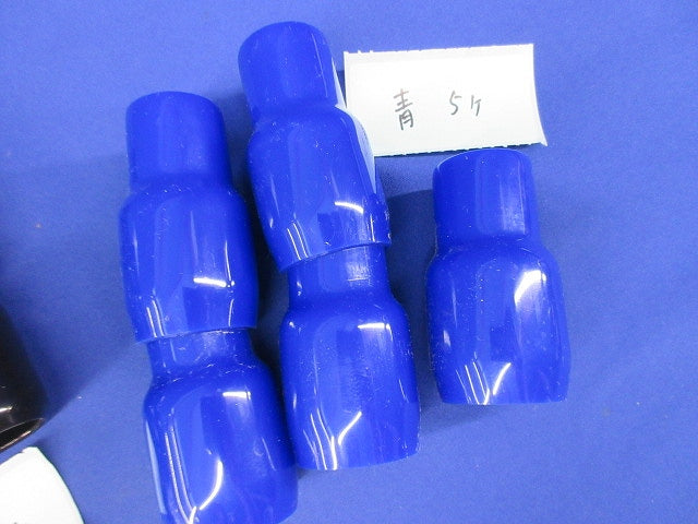 端末キャップセット(混在63個入)(白・黒・青・赤) V-200