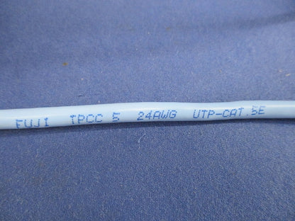 スーパーコイル LANケーブル63m(薄青) TPCC5 4P×0.5MM