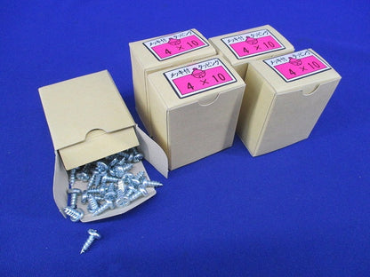 メッキ付タッピング(144個×5箱 計720個入) 4×10