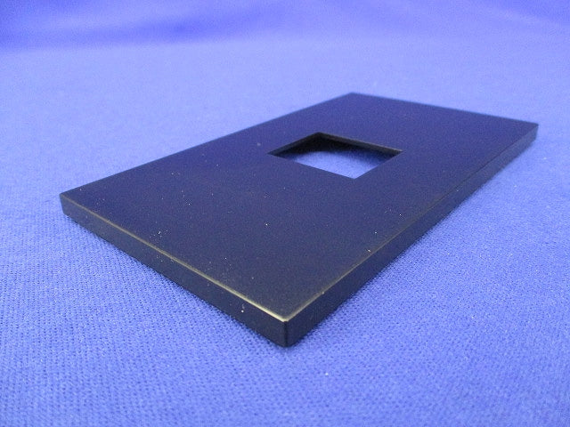 プレート1コ用(7枚入)マットブラック WNS6001
