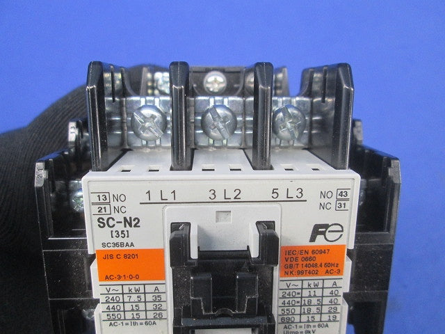 電磁接触器200V SC-N2
