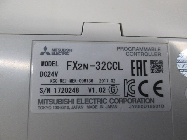 CC-Linkシステム主局･遠隔デバイス局用ブロック FX2N-32CCL