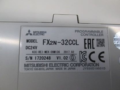 CC-Linkシステム主局･遠隔デバイス局用ブロック FX2N-32CCL