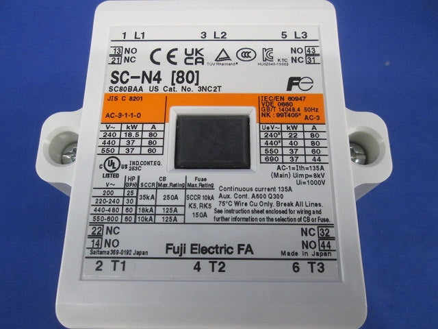 電磁接触器200V SC-N4
