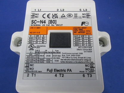 電磁接触器200V SC-N4
