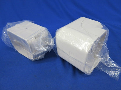 スッキリダクト用付属品セット(混在3個入)(ホワイト) DAS580S他
