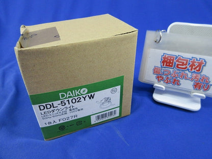 LEDダウンライトφ100(電球色) DDL-5102YW