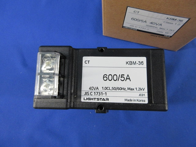 角形変流器600/5A KBM-36