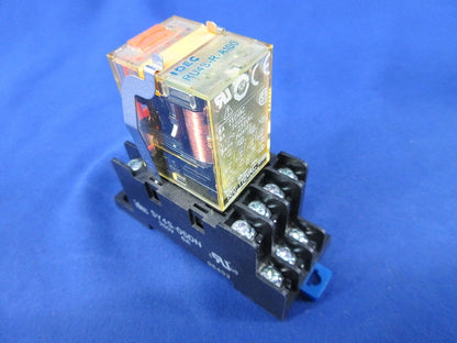 ユニバーサルリレーソケットセット 4極(1組入) RU4S-R-A100他