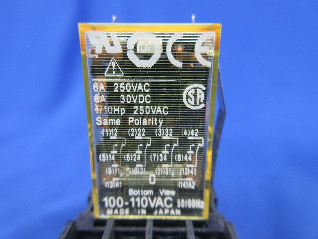 ユニバーサルリレーソケットセット 4極(1組入) RU4S-R-A100他