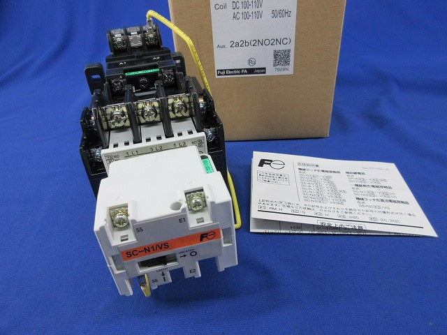 電磁接触器100V50/60Hz SC-N1/VS