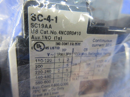 電磁接触器100V SC-4-1