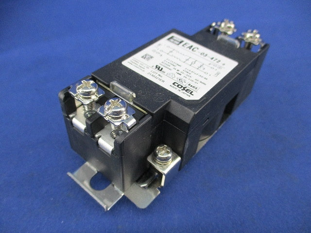 小型150kHz-1MHz減衰タイプ 単相250V ノイズフィルタ EAC-03-472-D