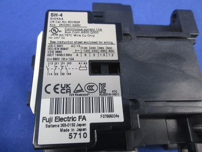 標準形補助継電器 コントロールリレー200V SH-4