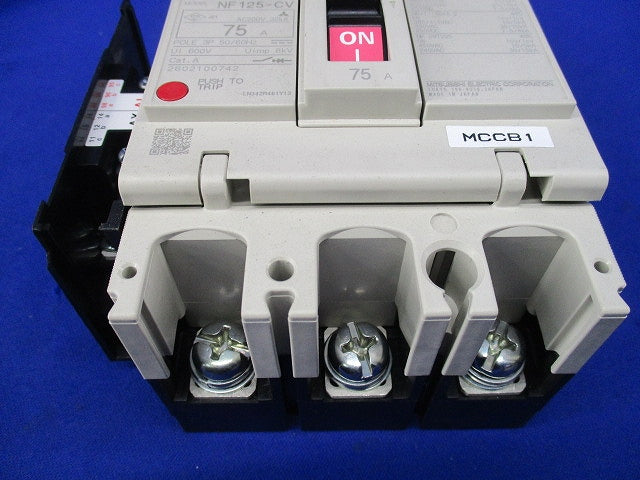 ノーヒューズ遮断器3P75A NF125-CV