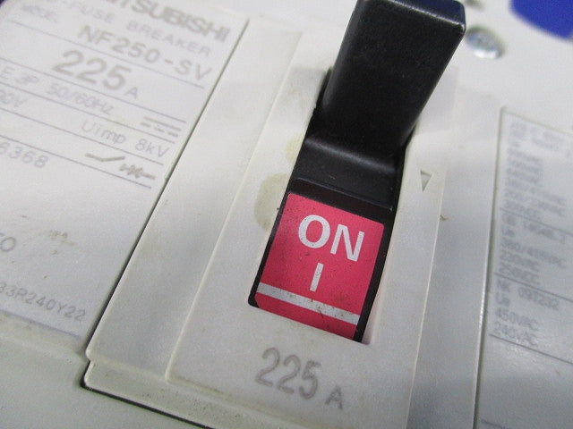 ノーヒューズ遮断器3P225A NF250-SV