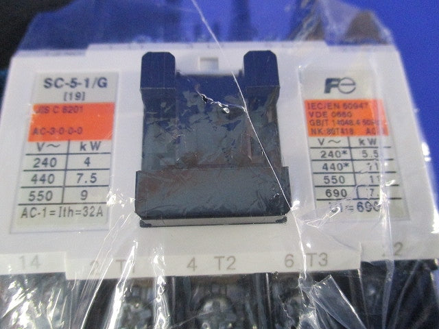 直流操作形電磁接触器DC100V SC-5-1/G