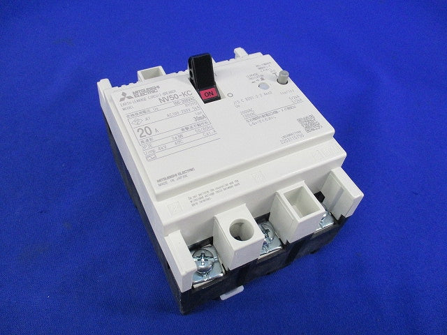 漏電遮断器3P3E20A NV50-KC