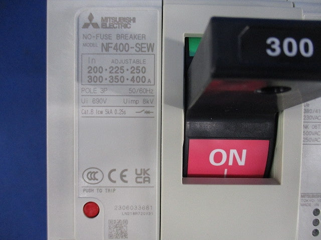 ノーヒューズブレーカ 3P200-400A NF400-SEW