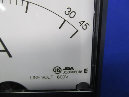 交流電流計 角形計器 0-15-45A YS-8NAA
