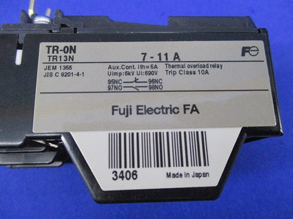 サーマルリレー(7-11A) TR-0N
