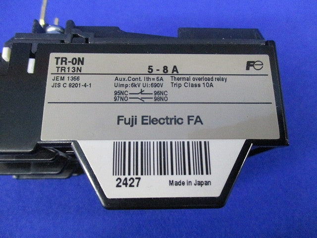 サーマルリレー(5-8A) TR-0N