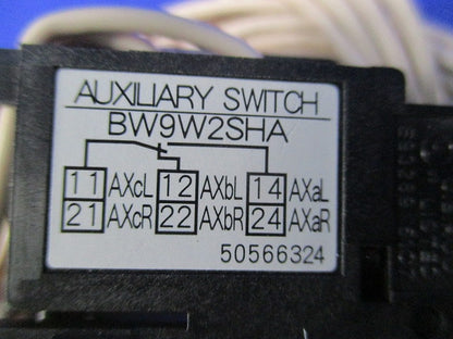補助スイッチ(リード線式) BW9W2SHA