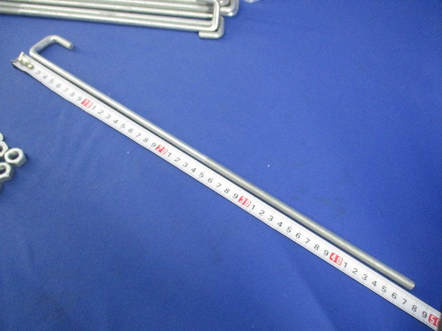 ビームクランプ脱落防止フックボルト(30本入)(金具4本分不足) Z2540-26