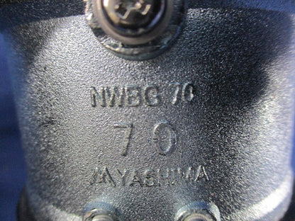 鋼製電線管用 ねじなし防水コネクタ 厚鋼用 NWBG70