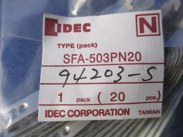 ワンタッチSソケット用リレー固定ばね(20個入×10計200個入) SFA-503PN20