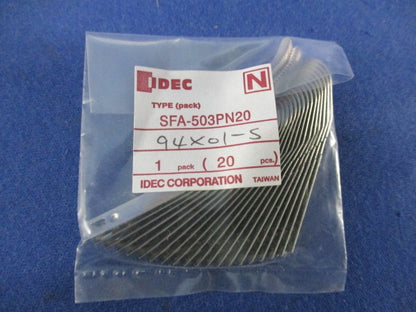 ワンタッチSソケット用リレー固定ばね(20個入×15計300個入) SFA-503PN20