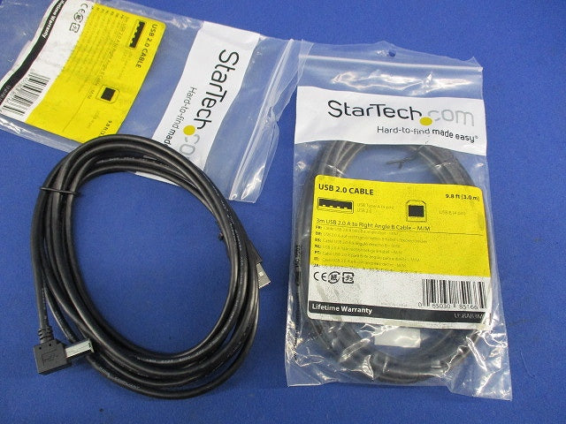 USB 2.0ケーブル3m(2個入) USBAB3MR
