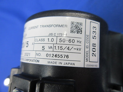 計器用変流器 20/5A CW-5LP