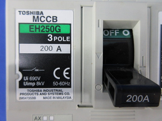 配線用遮断器(ノーヒューズブレーカ)3P200A EH250G