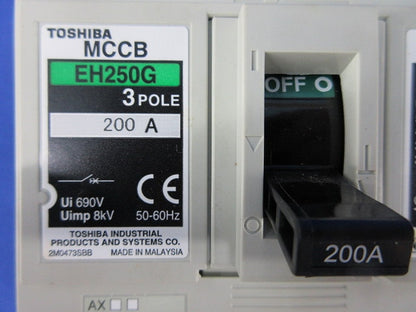配線用遮断器(ノーヒューズブレーカ)3P200A EH250G