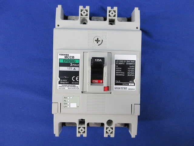 配線用遮断器(ノーヒューズブレーカ)3P125A EH250G
