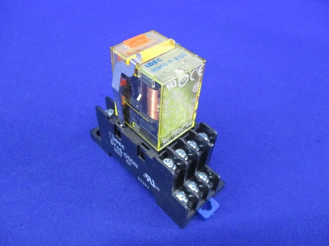 ユニバーサルリレー ソケットセット RU4S-R-A100+SY4S-05DN