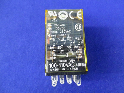 ユニバーサルリレー ソケットセット RU4S-R-A100+SY4S-05DN