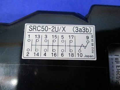 補助継電器 SRC50-2U/X