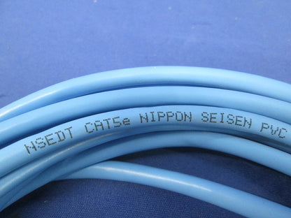 LANケーブルCat5e(5m)水色 NSEDTCAT5e