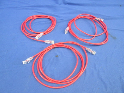 LANケーブル(2m×3本入)(赤) SPG6-PC-B-28AWGCAT6